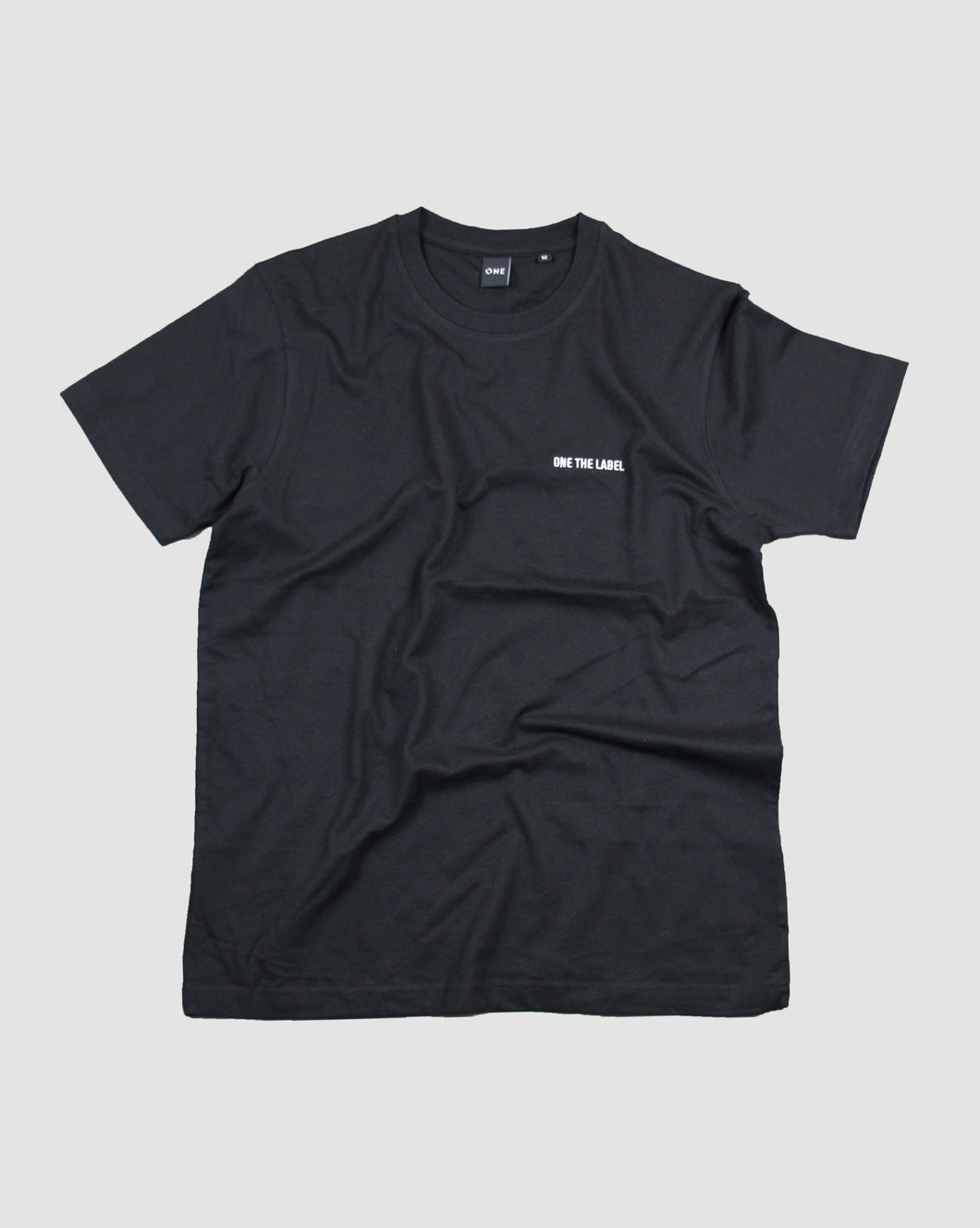 EMBROIDERED LOGO T-SHIRT BLACK