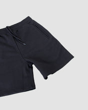 Load image into Gallery viewer, FRENCH TERRY SHORTS BLACK
