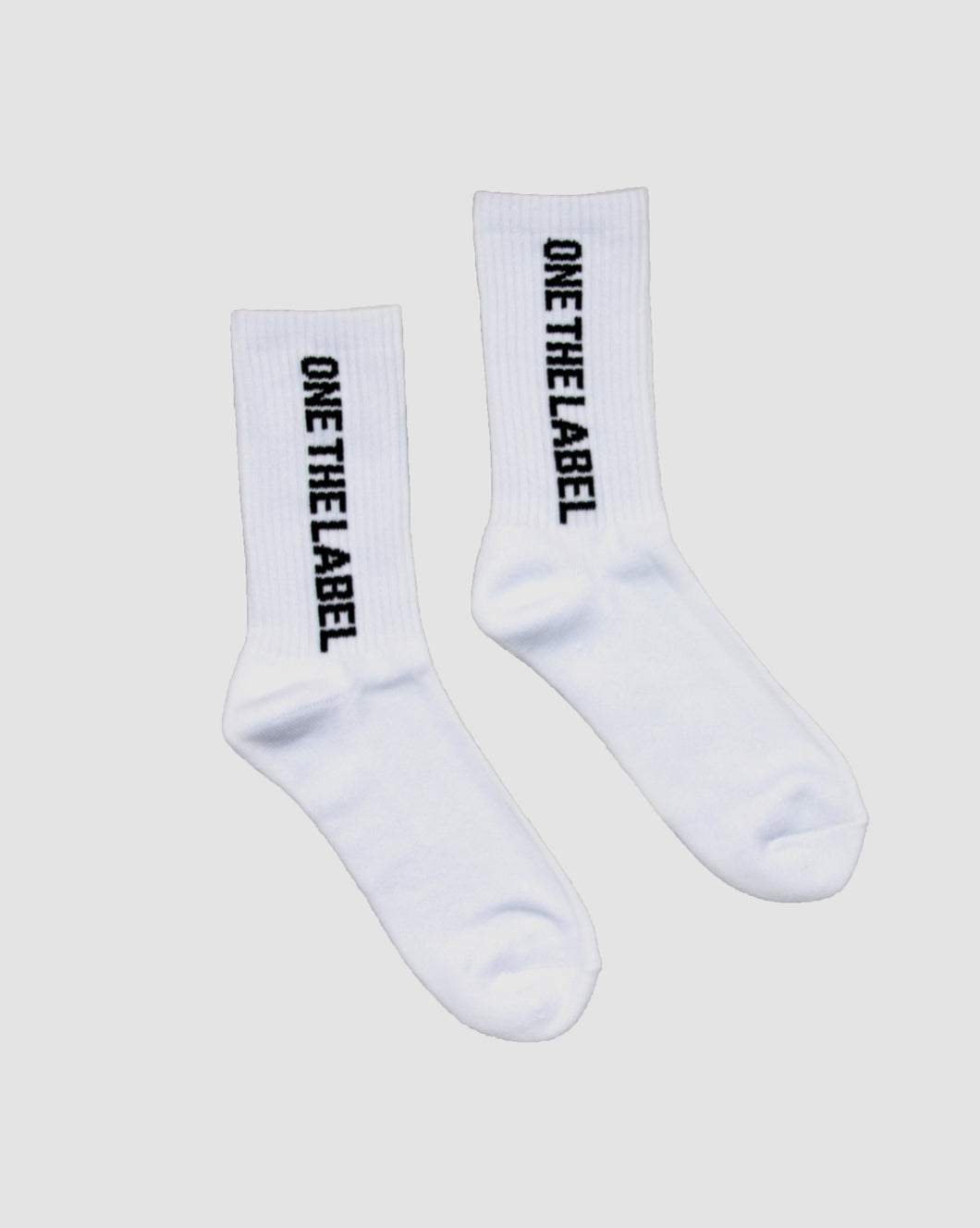 LOGO SOCKS WHITE